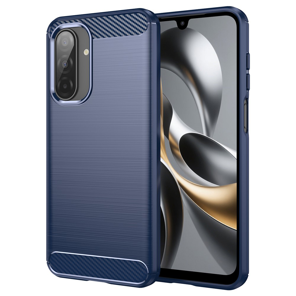 Levně Techsuit Carbon Silicone pro Samsung Galaxy A17 5G A17 4G modrá