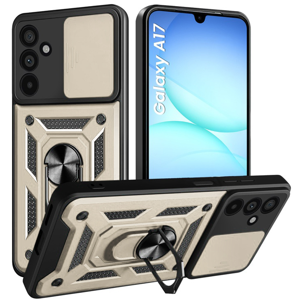 Levně Techsuit CamShield Series pro Samsung Galaxy A17 5G / A17 4G zlatá