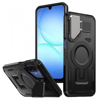 Techsuit CamVault MagSafe pro Samsung Galaxy A17 5G A17 4G černá