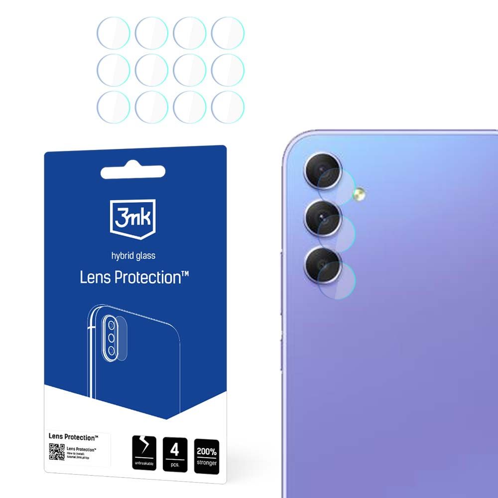 Levně 3mk Lens Protection (4 ks) Samsung Galaxy A35 / A55 5G průhledný
