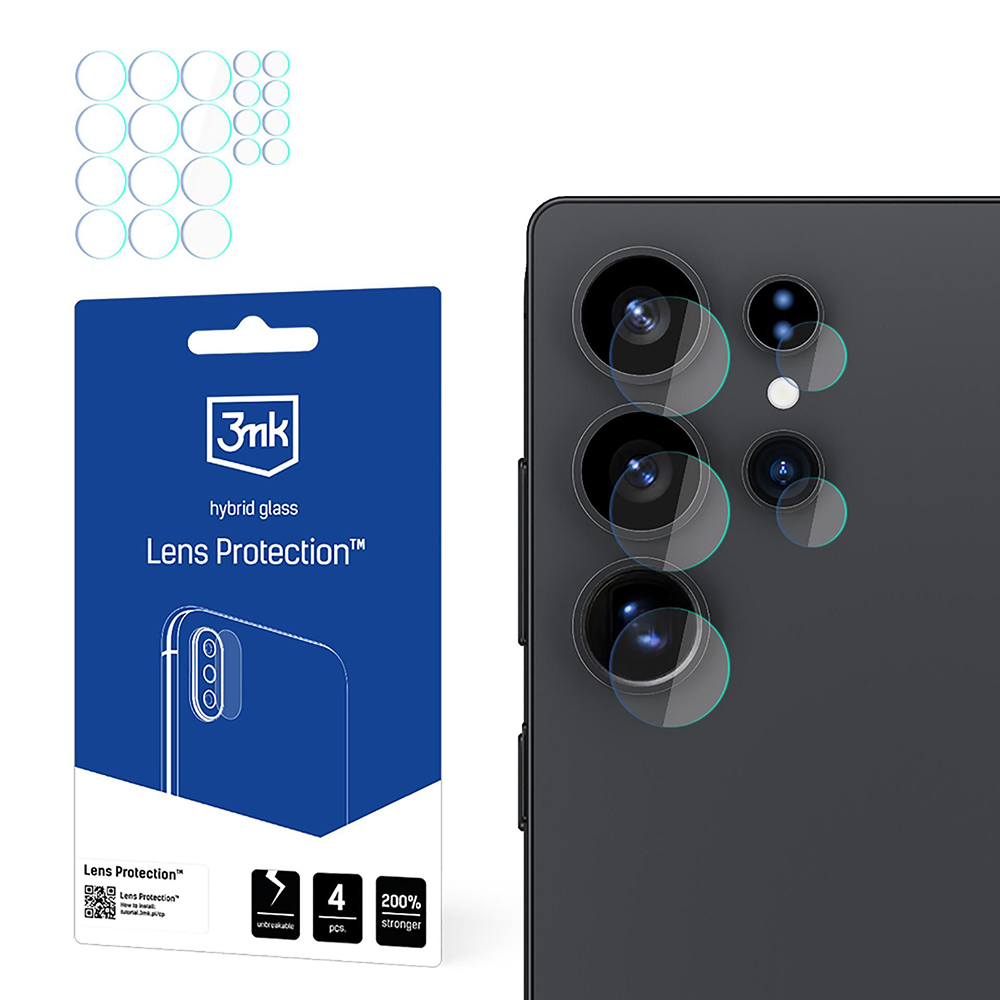 Levně 3mk Lens Protection (4 ks) Samsung Galaxy S25 Ultra průhledná