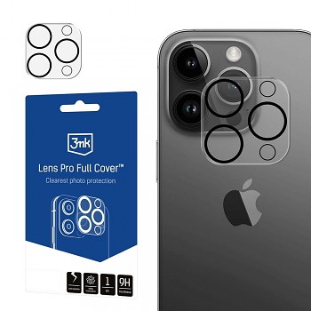 3mk Lens Pro Full Cover iPhone 15 Pro iPhone 15 Pro Max průhledný