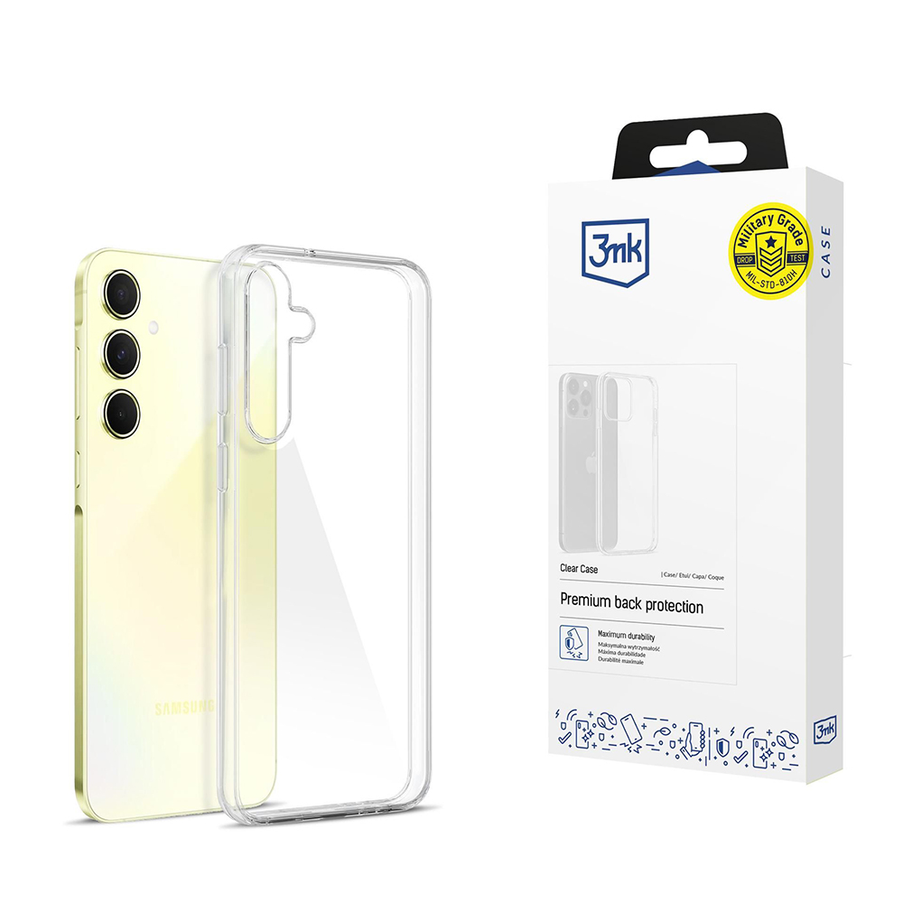 Levně 3mk Clear Case Samsung Galaxy A55 5G Průhledný