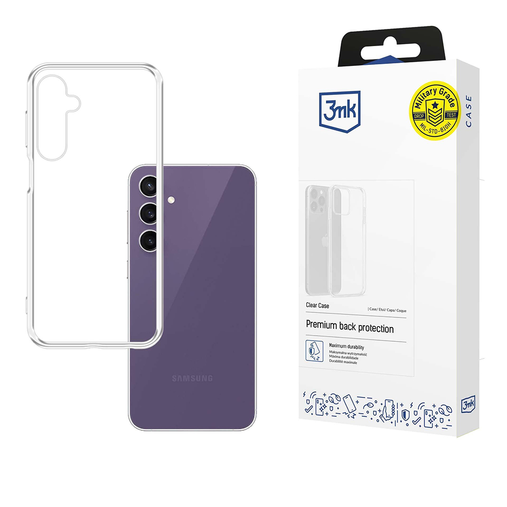 Levně 3mk Clear Case Samsung Galaxy S24 FE průhledný