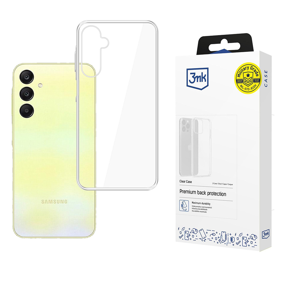 Levně 3mk Clear Case Samsung Galaxy A26 5G Průhledný