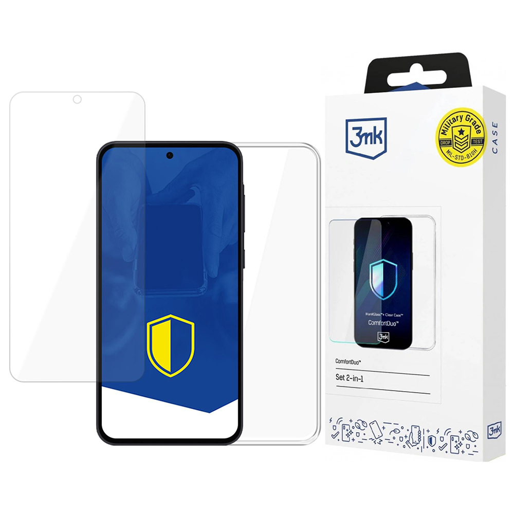 Levně 3mk Pack ComfortDuo sklo a pouzdro Samsung Galaxy A36 5G A56 5G průhledné
