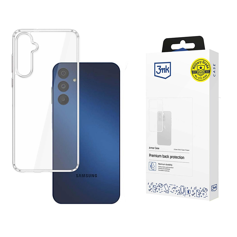 Levně 3mk Armor Case Samsung Galaxy A16 4G Průhledný