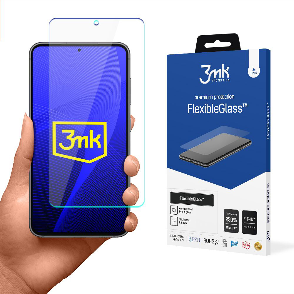 Levně 3mk FlexibleGlass pro Samsung Galaxy S23 čirý