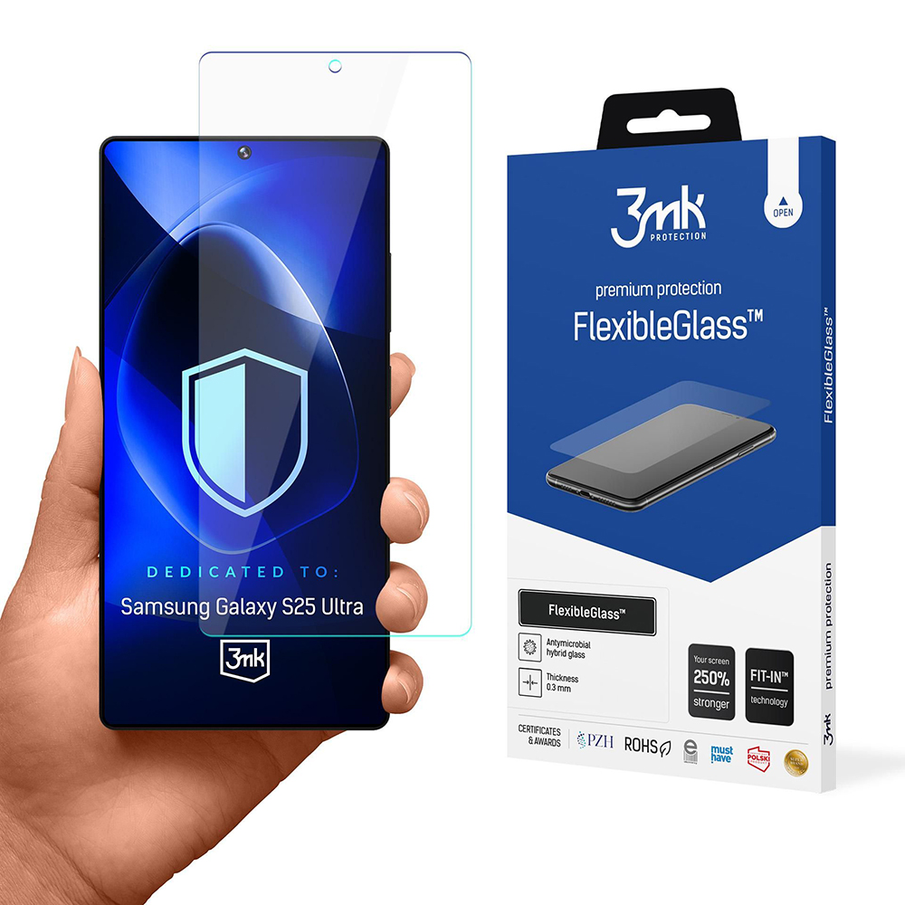 Levně 3mk FlexibleGlass pro Samsung Galaxy S25 Ultra čirý