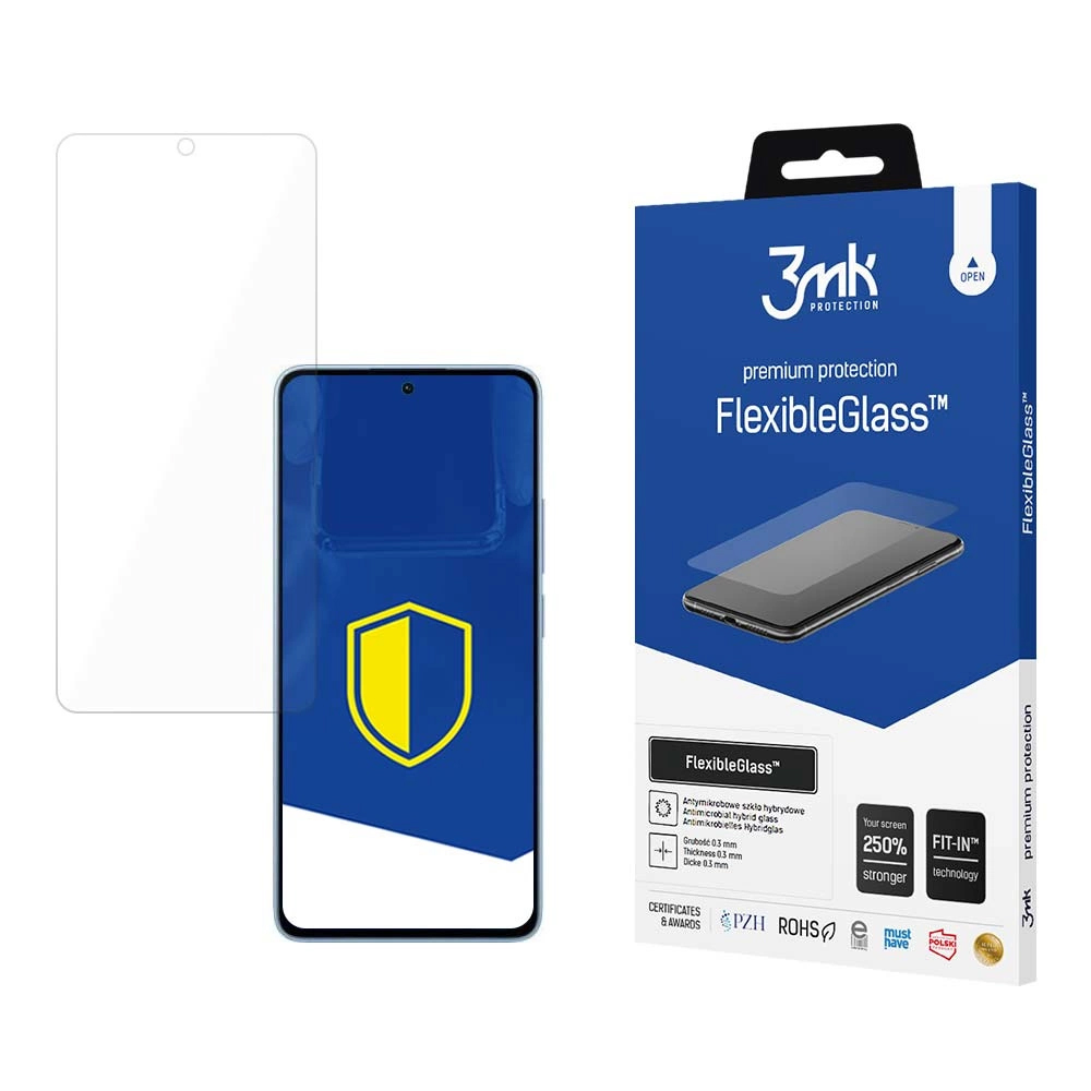 Levně 3mk FlexibleGlass Xiaomi Redmi Note 13 4G průhledné sklo