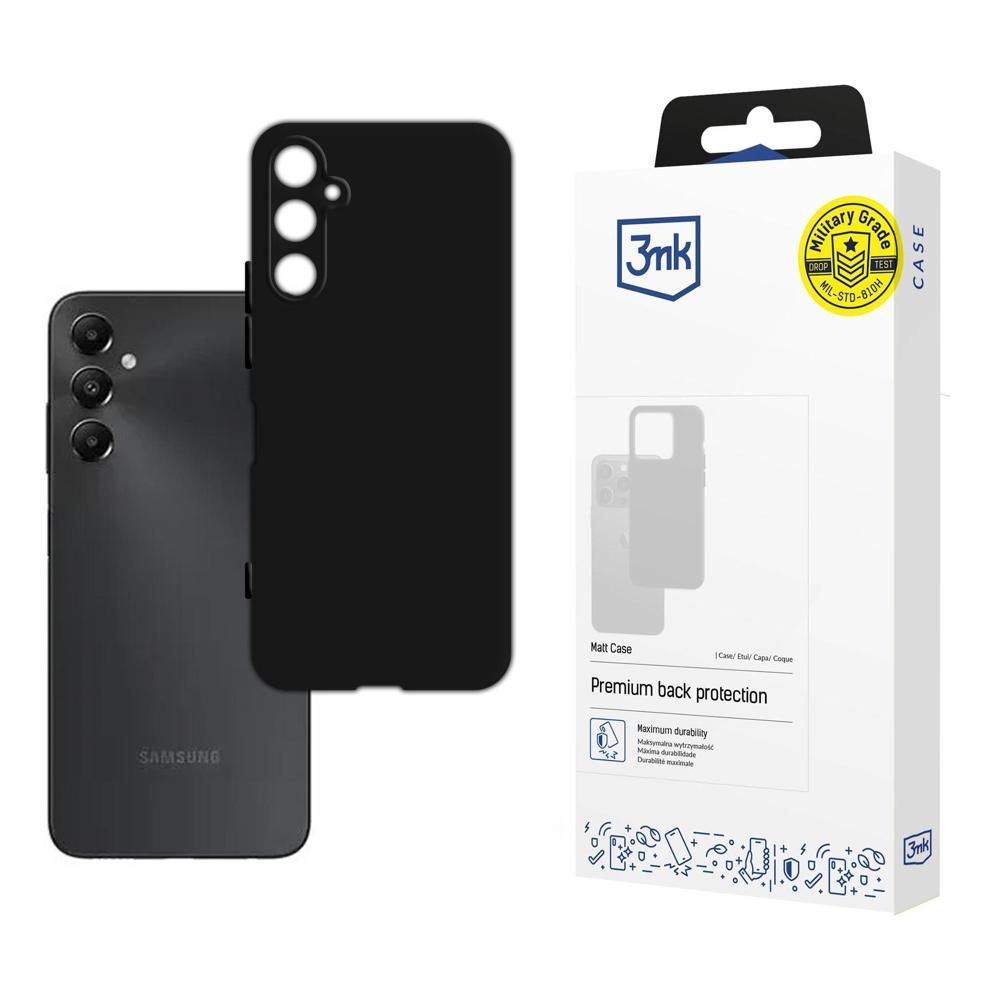 Levně 3mk Matt Case pro Samsung Galaxy A05s černý