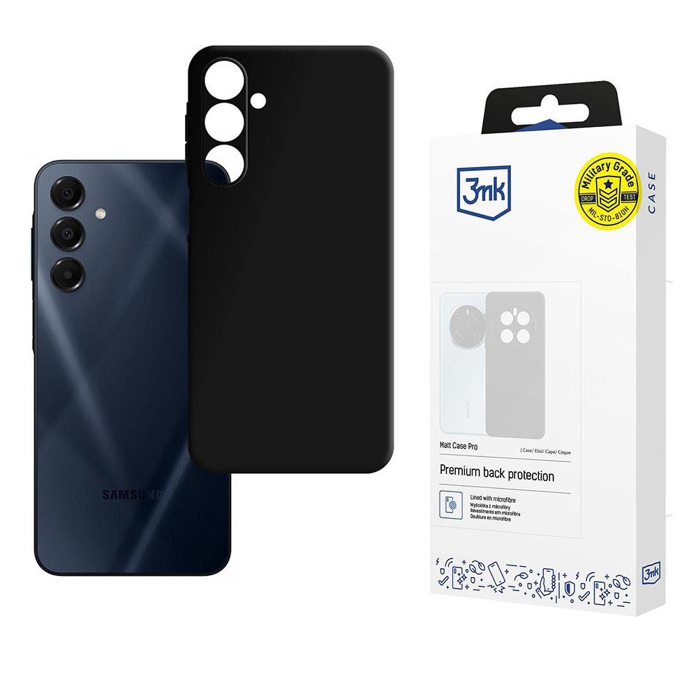 Levně 3mk Matt Case Pro pro Samsung Galaxy A16 4G černý