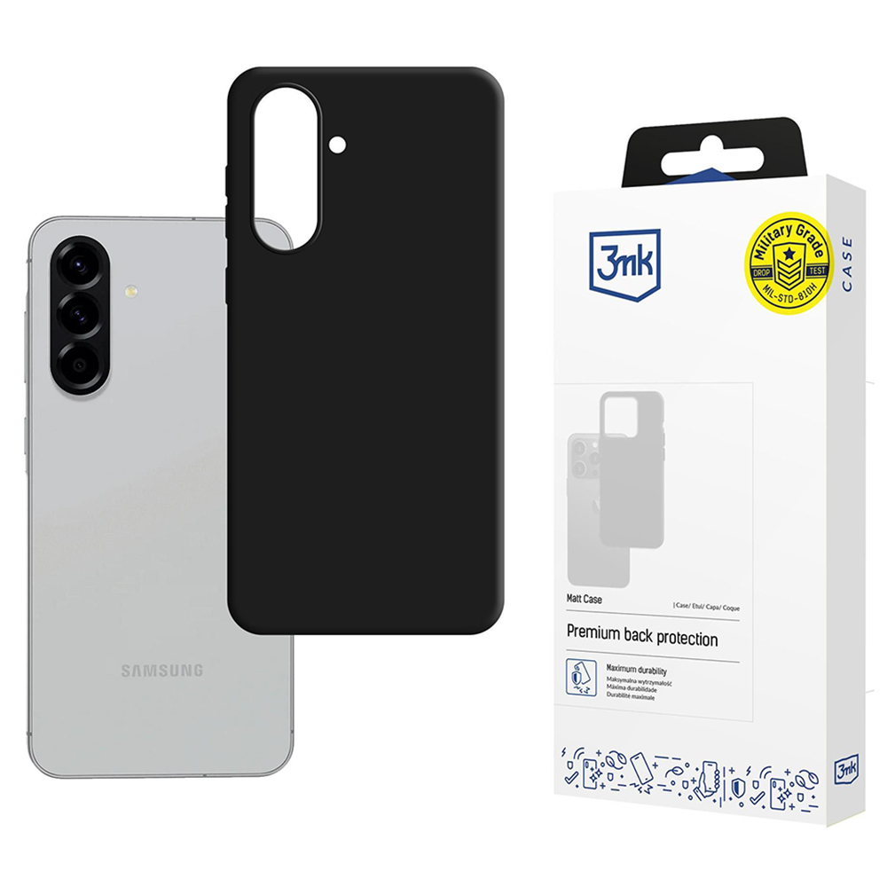 Levně 3mk Matt Case pro Samsung Galaxy A36 Galaxy A56 5G černý