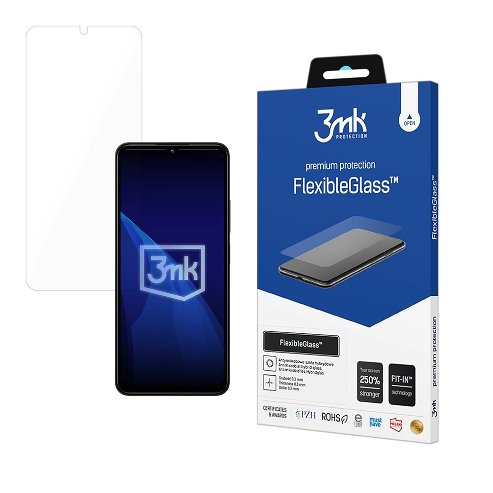 Levně 3mk FlexibleGlass pro Xiaomi Redmi 14C Poco C75 průhledný