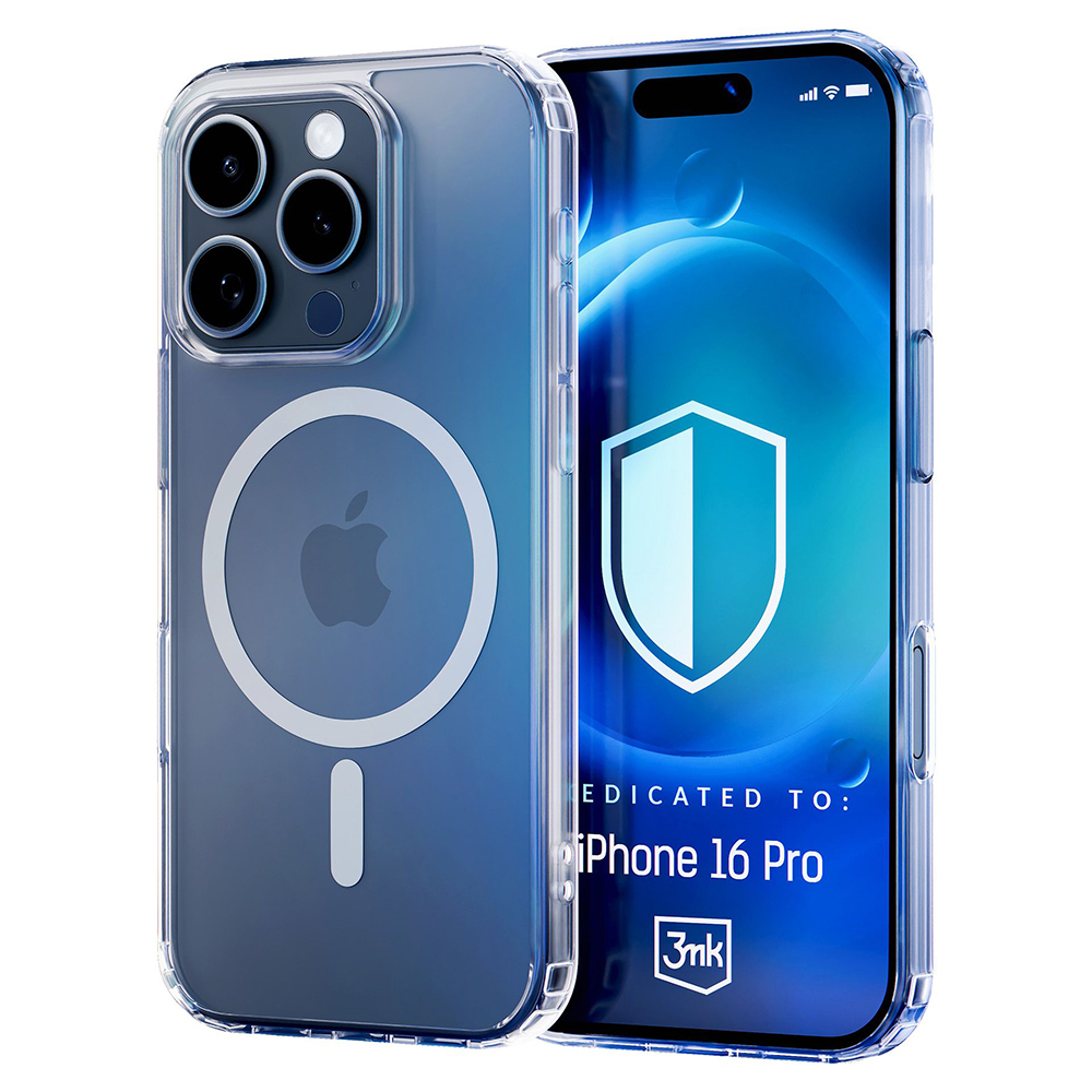 Levně 3mk MagCase pro iPhone 16 Pro průhledný