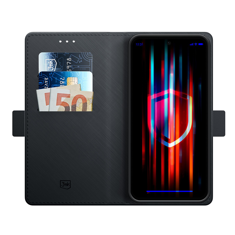 Levně Pouzdro na peněženku 3mk Samsung Galaxy S24 FE černé