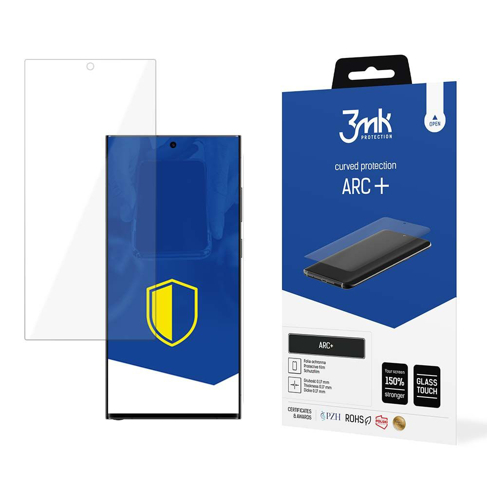 Levně 3mk ARC+ Ochranná fólie Samsung Galaxy S23 Ultra Čirá