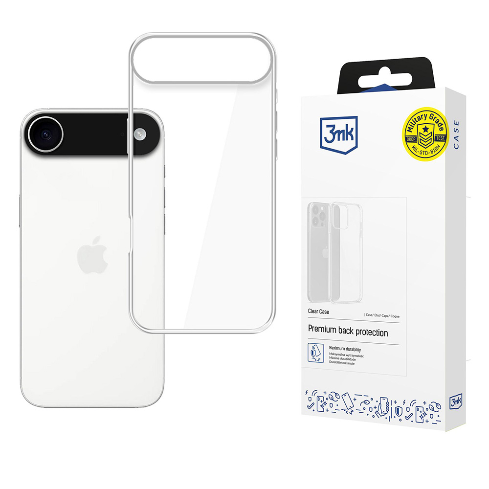 Levně 3mk Clear Case pro iPhone 17 Air průhledný