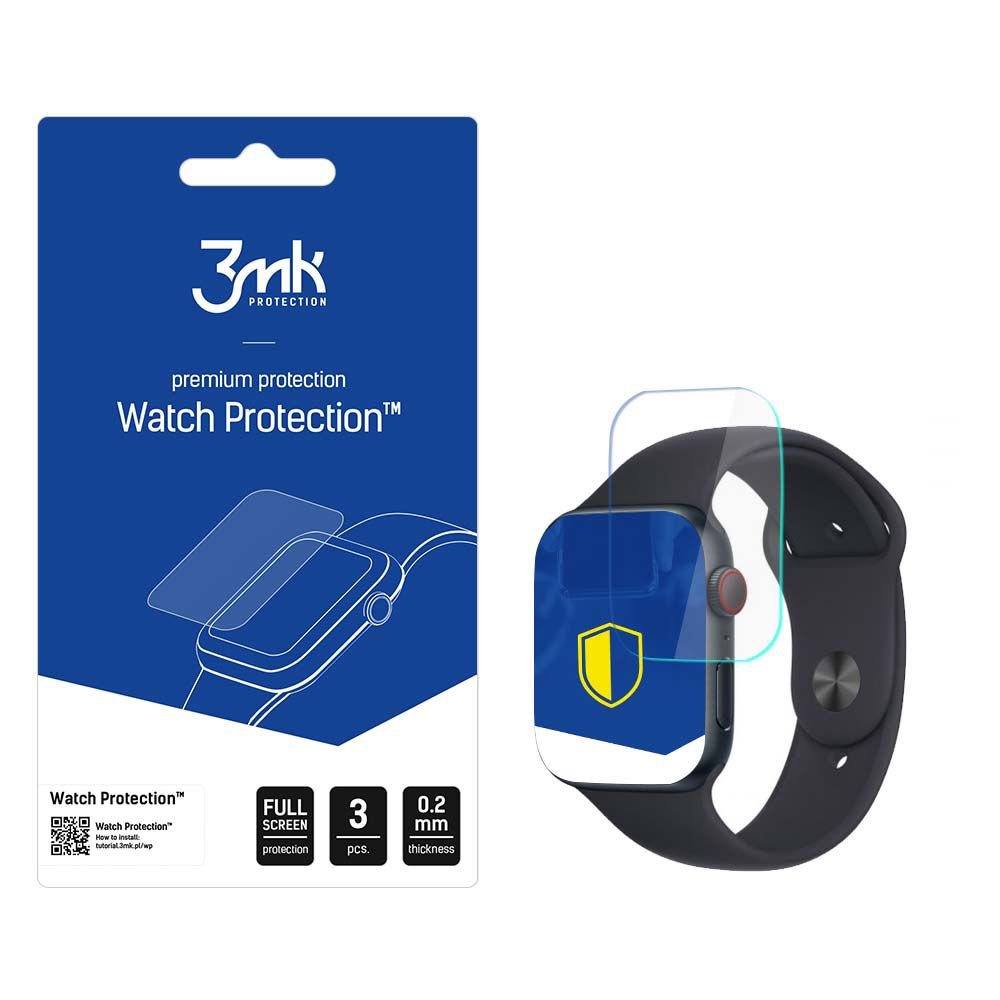 Levně 3mk Watch Protection ARC (3 pack) Apple Watch SE 40mm průhledná
