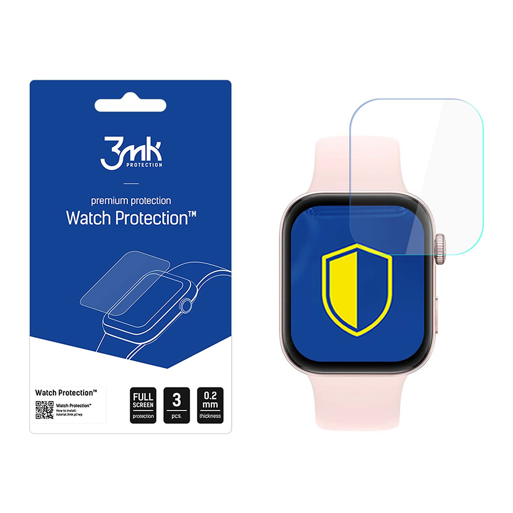 Levně 3mk Watch Protection ARC (3 pack) Huawei Watch Fit 3 průhledná