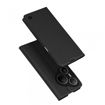 Pouzdro Techsuit Magskin Book Huawei Pura 80 Pro černé