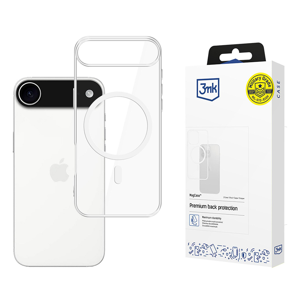 Levně 3mk MagCase iPhone 17 Air Průhledný