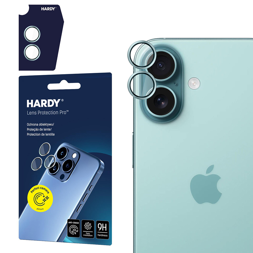 Levně 3mk Hardy Lens Protection Pro iPhone 17 světle zelená
