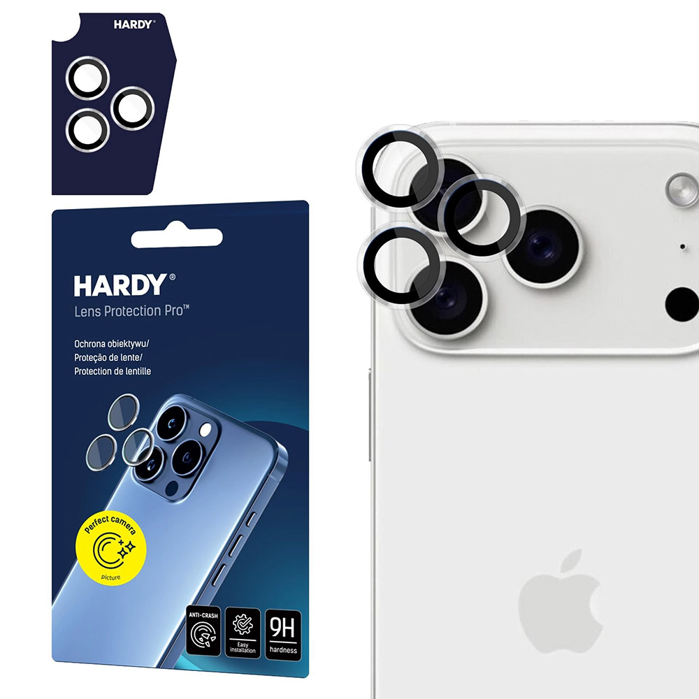 3mk Hardy Lens Protection Pro iPhone 17 Pro iPhone 17 Pro Max průhledná