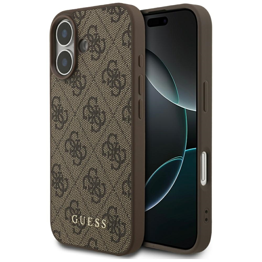 Levně Guess Hardcase 4G Classic GUHCP17SG4GFBR iPhone 17 hnědý