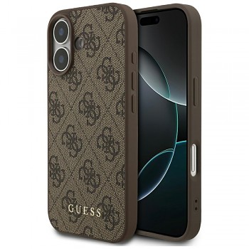 Guess Hardcase 4G Classic GUHCP17SG4GFBR iPhone 17 hnědý