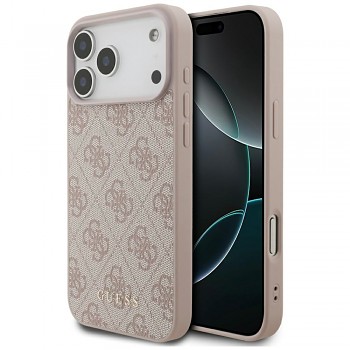 Guess Hardcase 4G Classic iPhone 17 Pro růžová