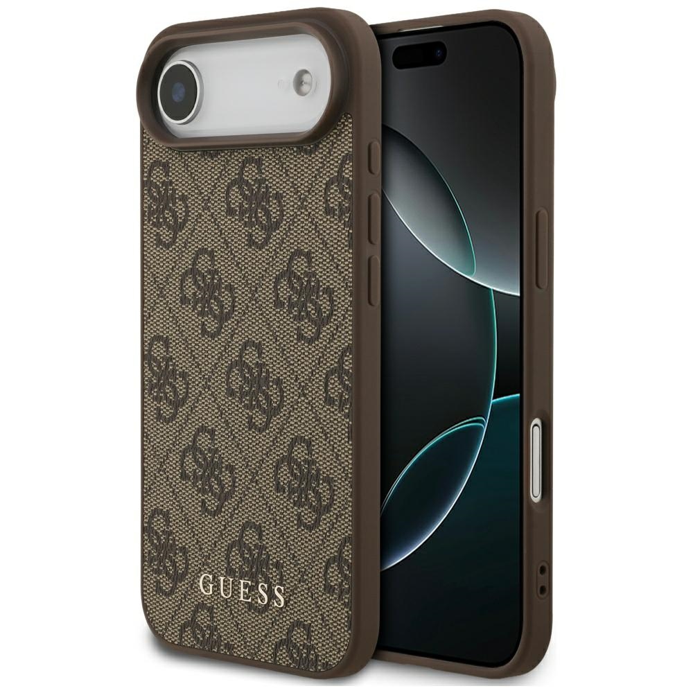 Levně Guess Hardcase 4G Classic GUHCP17MG4GFBR iPhone 17 Air hnědý