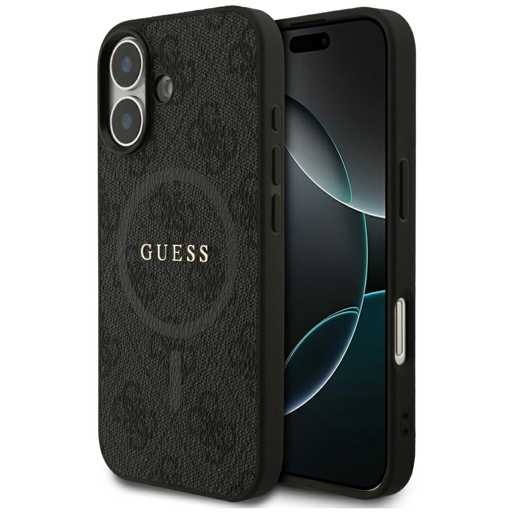 Levně Guess 4G Ring Classic Logo MagSafe iPhone 17 černý