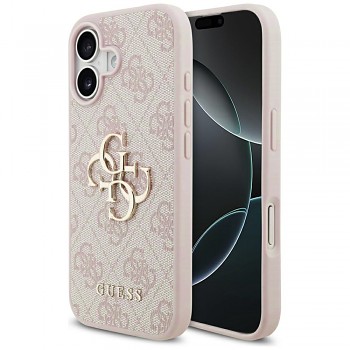 Guess Hardcase 4G Big Logo GUHCP17S4GMGPI iPhone 17 růžová
