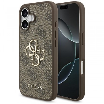 Guess Hardcase 4G Big Logo GUHCP17S4GMGBR iPhone 17 Hnědý