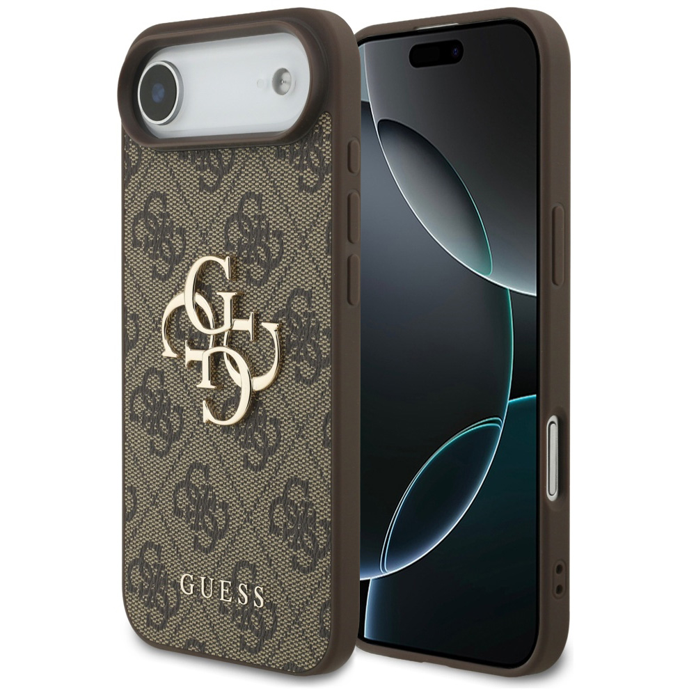 Levně Guess Hardcase 4G Big Logo iPhone 17 Air hnědý