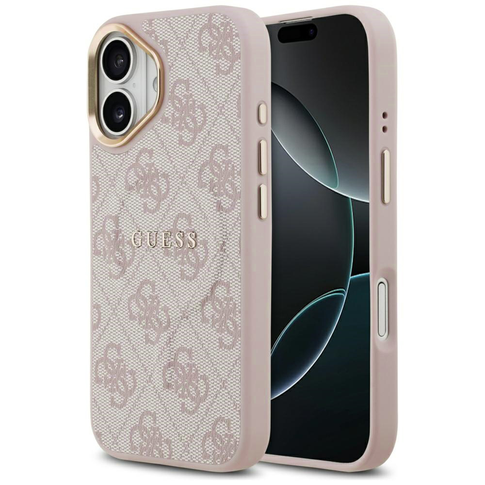 Levně Guess Hardcase 4G Classic MagSafe iPhone 17 růžová