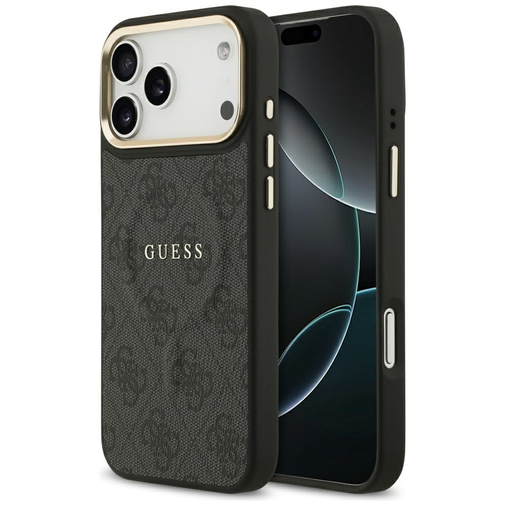 Levně Guess Hardcase 4G Classic MagSafe iPhone 17 Pro černý
