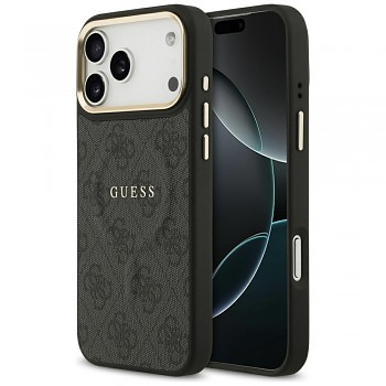 Guess Hardcase 4G Classic MagSafe iPhone 17 Pro Max černý