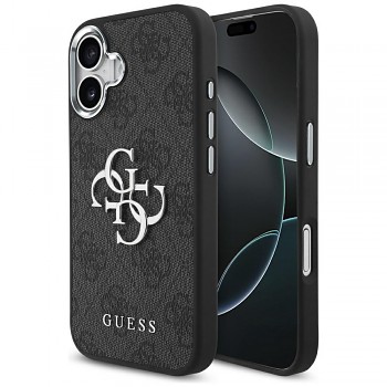 Guess Hardcase Big 4G Logo Classic Logo iPhone 17 černá
