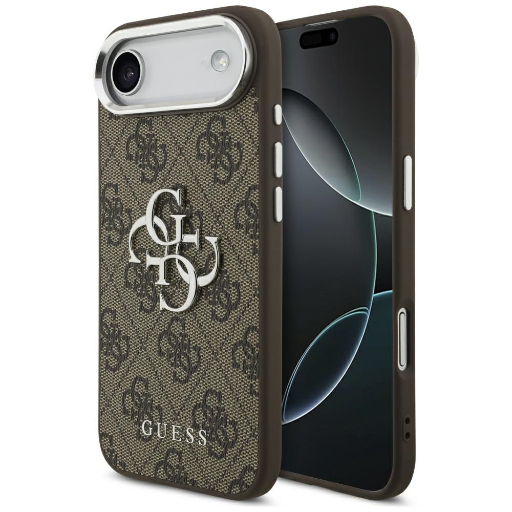 Levně Guess Hardcase Big 4G Logo Classic Logo iPhone 17 Air hnědý