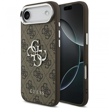 Guess Hardcase Big 4G Logo Classic Logo iPhone 17 Air hnědý