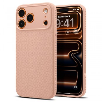 Spigen Liquid Air iPhone 17 Pro Max růžový titan