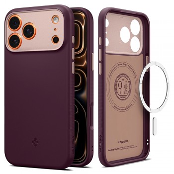 Spigen Caseology Nano Pop MagSafe iPhone 17 Pro v barvě burgundská fazole