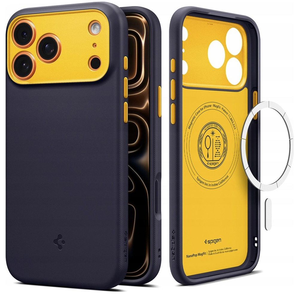 Levně Spigen Caseology Nano Pop MagSafe pro iPhone 17 Pro v borůvkově modré