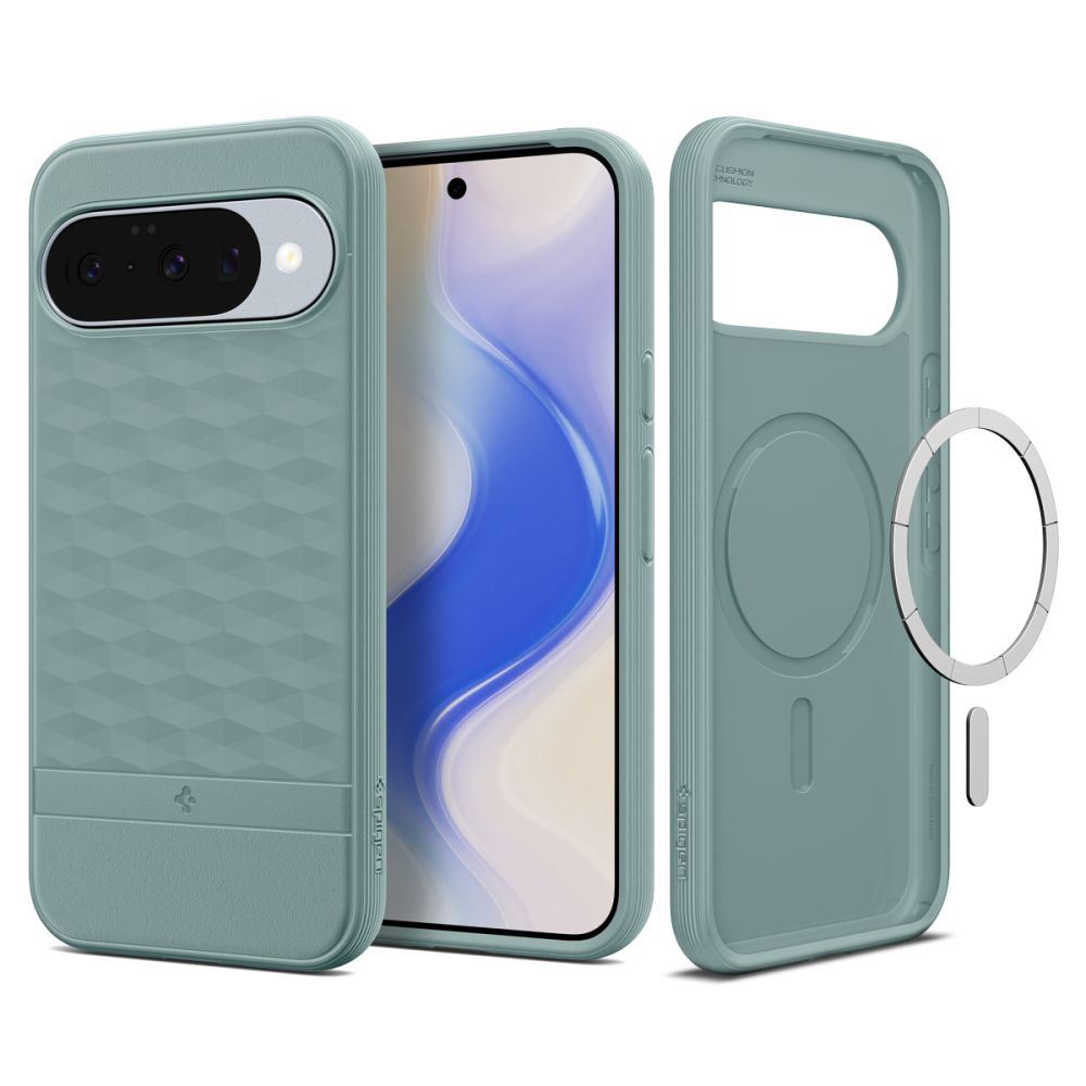 Levně Spigen Caseology Parallax MagSafe pro Google Pixel 10 / 10 Pro v šalvějově zelené