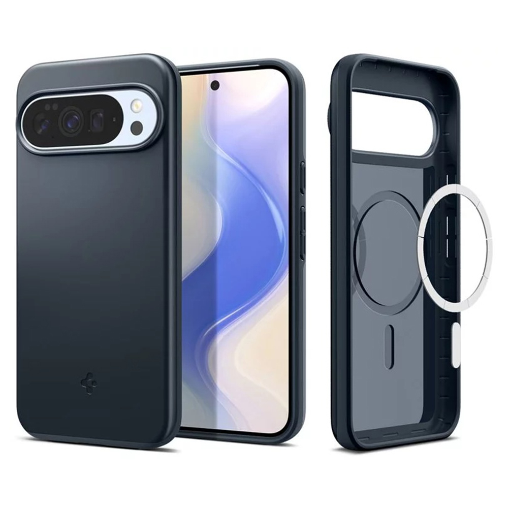 Levně Spigen Thin Fit MagSafe pro Google Pixel 10 Pro XL kovová břidlice