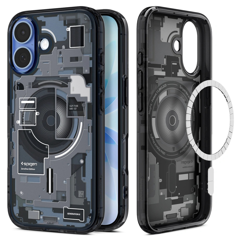 Levně Spigen Ultra Hybrid Zero One MagSafe pro iPhone 17 černá