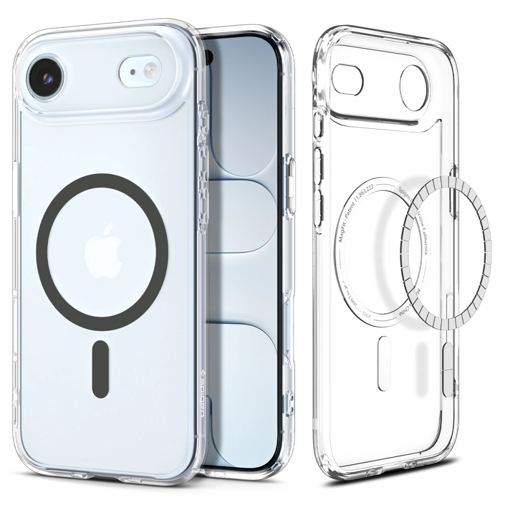 Levně Spigen Ultra Hybrid MagSafe iPhone 17 Air čirý grafitový
