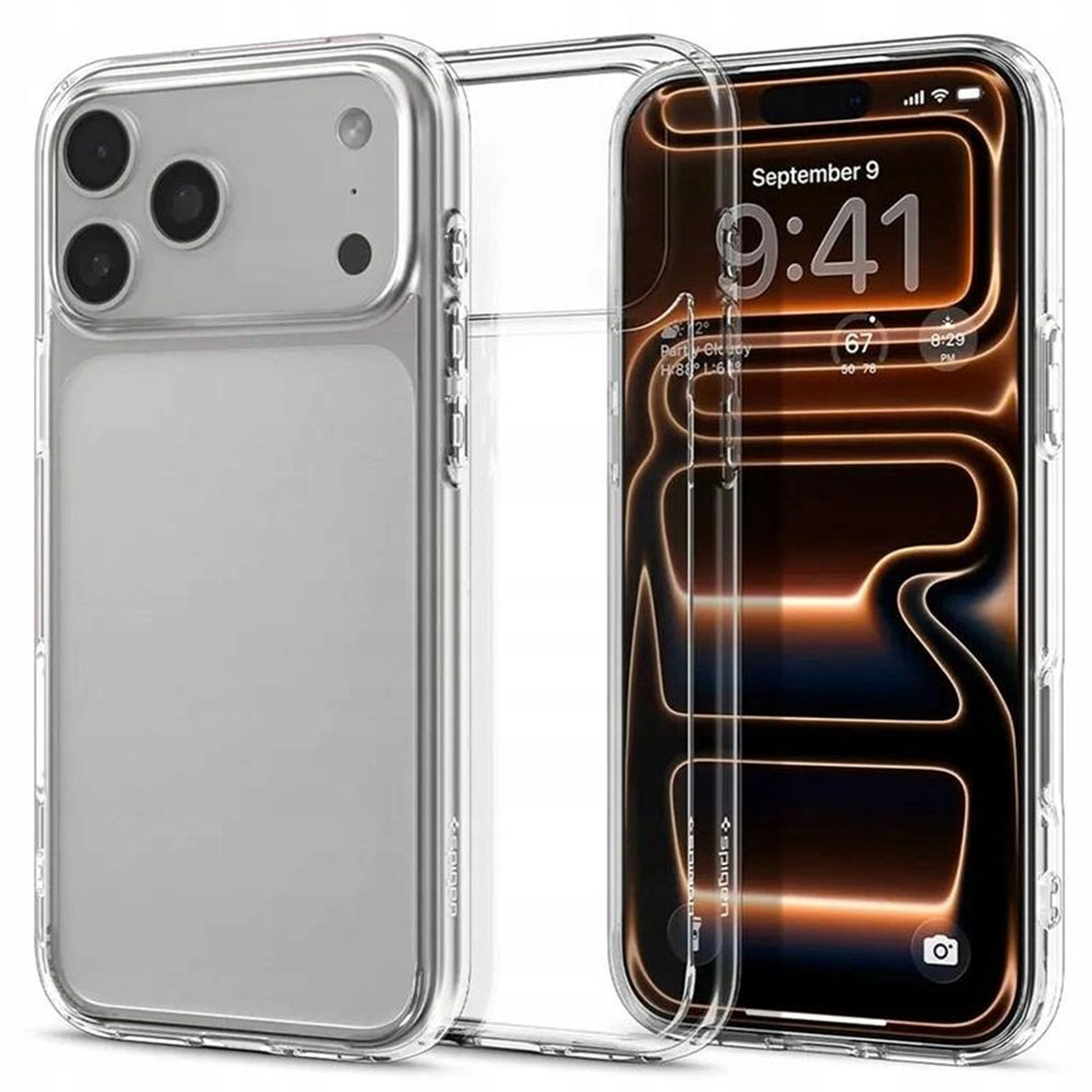 Levně Spigen Ultra Hybrid iPhone 17 Pro Max Křišťálově čirý